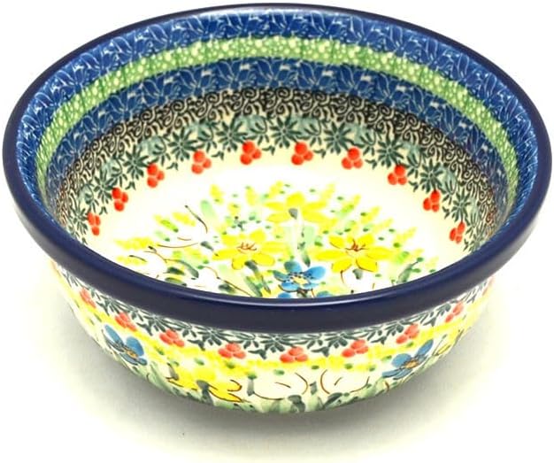 Polish Pottery Bowl - Salad - Unikat Signature - U5131