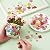 252Pcs Mixed Color Mosaic Tiles Square Glass Tiles Shine Crystal Mosaic Glass Pieces for Home Decoration or DIY Crafts