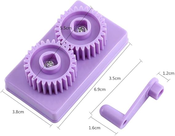 Fiskar Crimper E11Quilling Crimper, Plastic Paper Quilling Crimper Machine Crimping Paper Craft Quilled Art Tool Handmade Decoration
