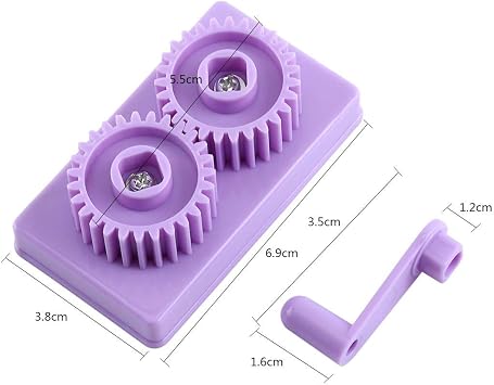 Fiskar Crimper E11Quilling Crimper, Plastic Paper Quilling Crimper Machine Crimping Paper Craft Quilled Art Tool Handmade Decoration