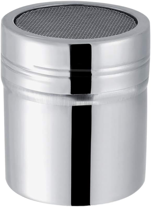 Horoper Small and Salt Shaker Stainless Steel Durabless Jar Season Coffee Bottle Kitchen Tool (5 * 7cm/ 1.96 * 2.75in)