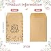 Yopyame Wedding Favors for Guests - 100 Set Bridal Shower Gifts for Guests Includes 100 Let Love Grow Self Adhesive Kraft Paper Seed Envelopes 100 Cards of Thanks and Best Wishes 100 Organza Seed Bags