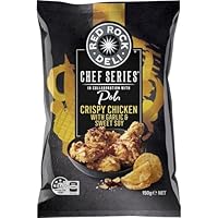 Red Rock Deli Chef Series Crispy Chicken with Garlic and Sweet Soy Flavoured Chips 150 g