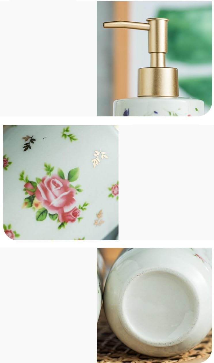 Liquid Soap Dispenser for Kitchen Soap Dispenser, Simple Hand Soap and Shower Gel Bottle, Hotel Club Press, Lotion Press Bottle, Shampoo Bottle Bathroom Soap Dispenser Pump(B)