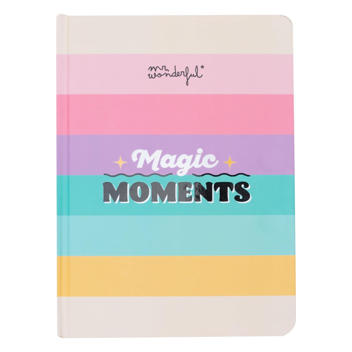 Mr. Wonderful Mr.Wonderful - Cahier A5 avec fermeture magnétique - Trouve ce qui fait ton bonheur Mr. Wonderful Mr.Wonderful - Cahier A5 avec fermeture magnétique - Trouve ce qui fait ton bonheur