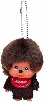 Sekiguchi Face Big Monchichi SS Boy Keychain 257294