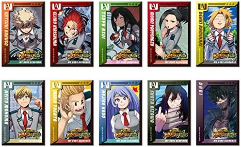 Amazon スクエアcanバッジ 僕のヒーローアカデミア ヒーローズバトルラッシュb 10個入りbox 通販