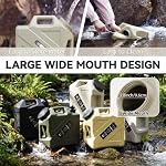 Camping Water Jug,3.2 Gallan,Grey - Image 3