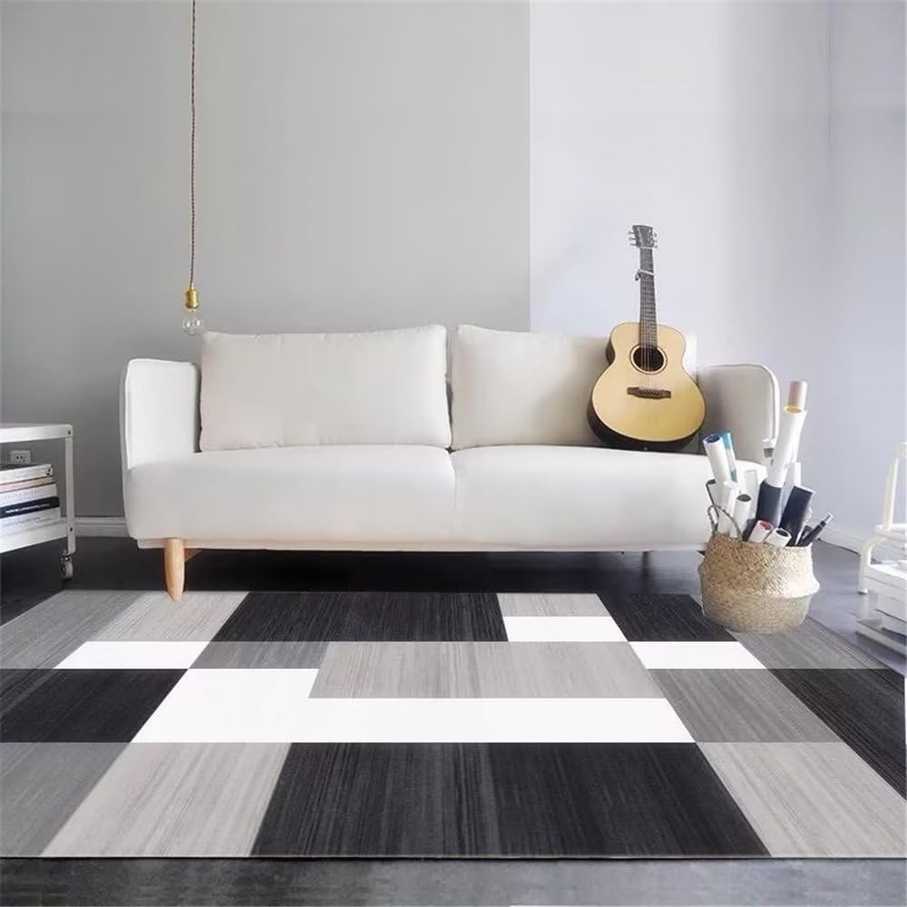 Tapis moquette chambre gris 60x90 rectangulaire pour adulte
