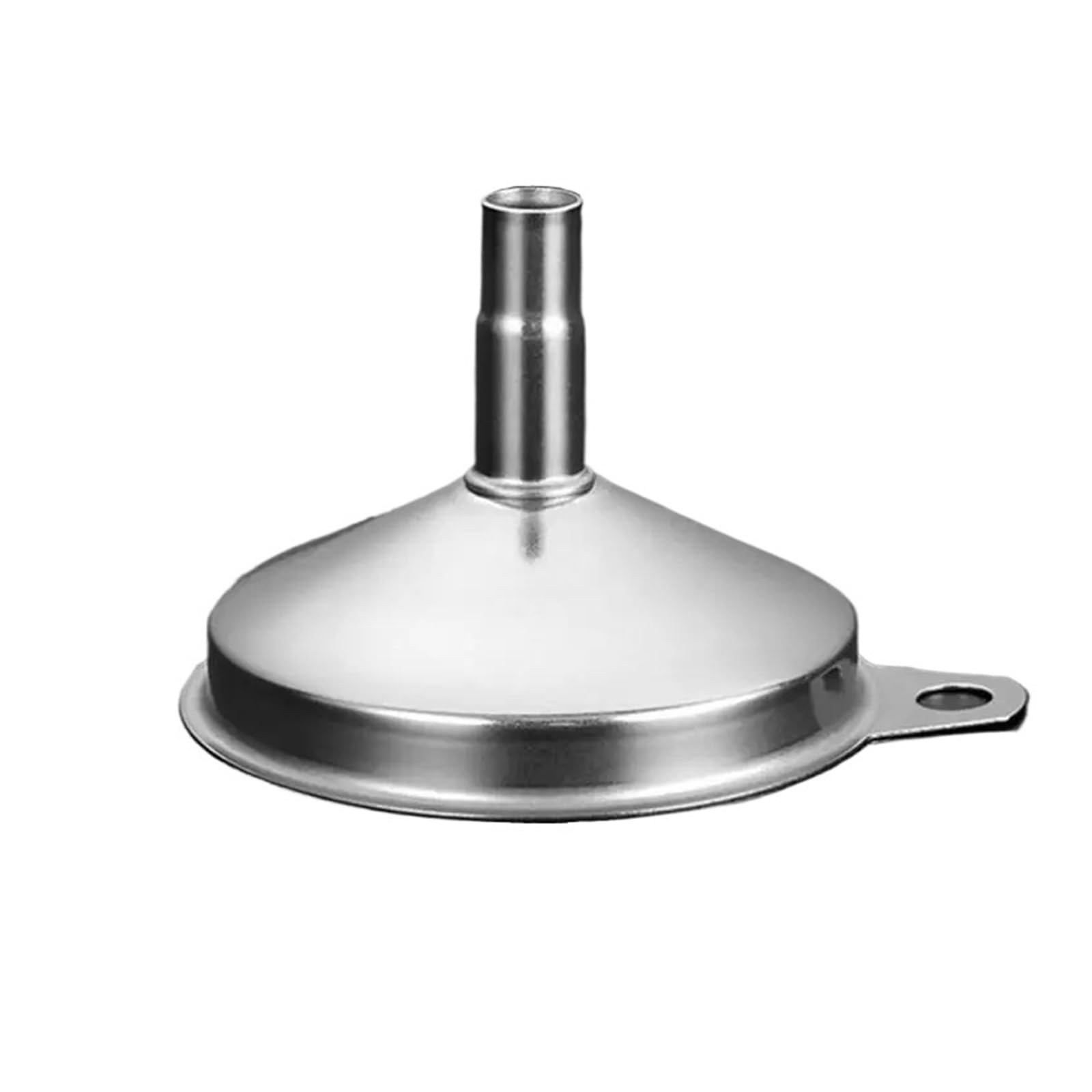 Imbuto in acciaio inossidabile Imbuto in acciaio inossidabile for fiaschetta, for infusione di olio di birra, 1 pezzo, argento