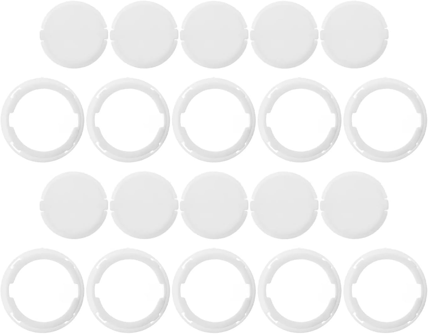 Piggy Bank Stopper 50Pcs Piggy Bank Money Pot Savings Box Bottom Cover Round Stoppers Replacement
