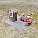 RNXRZANK Folding Table for Camping Cutting Board Simple Outdoor Heat Resistant PP Board Small Dining Table for Backpacking Beach Yard