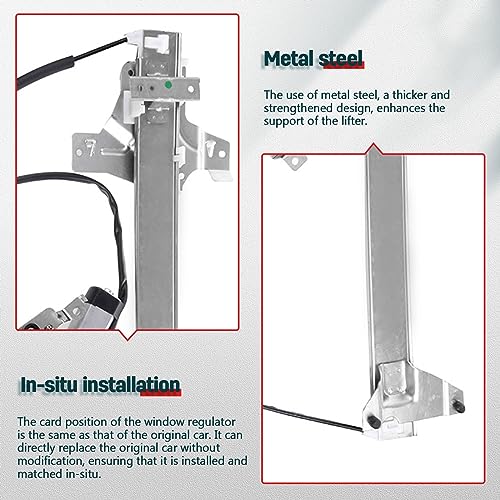 Image of FINDAUTO 741-587 Power Window Regulator for 2002-2014 for Ford for E-150
