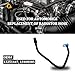TNAIYH Car Engine Radiator Coolant Hose, OEM#13251447 Vehicle Upper Inlet Coolant Recovery Tank Hoses, Automotive Bypass Hose Replacement Radiator, Compatible with 2012-2020 Sonic 1.4L