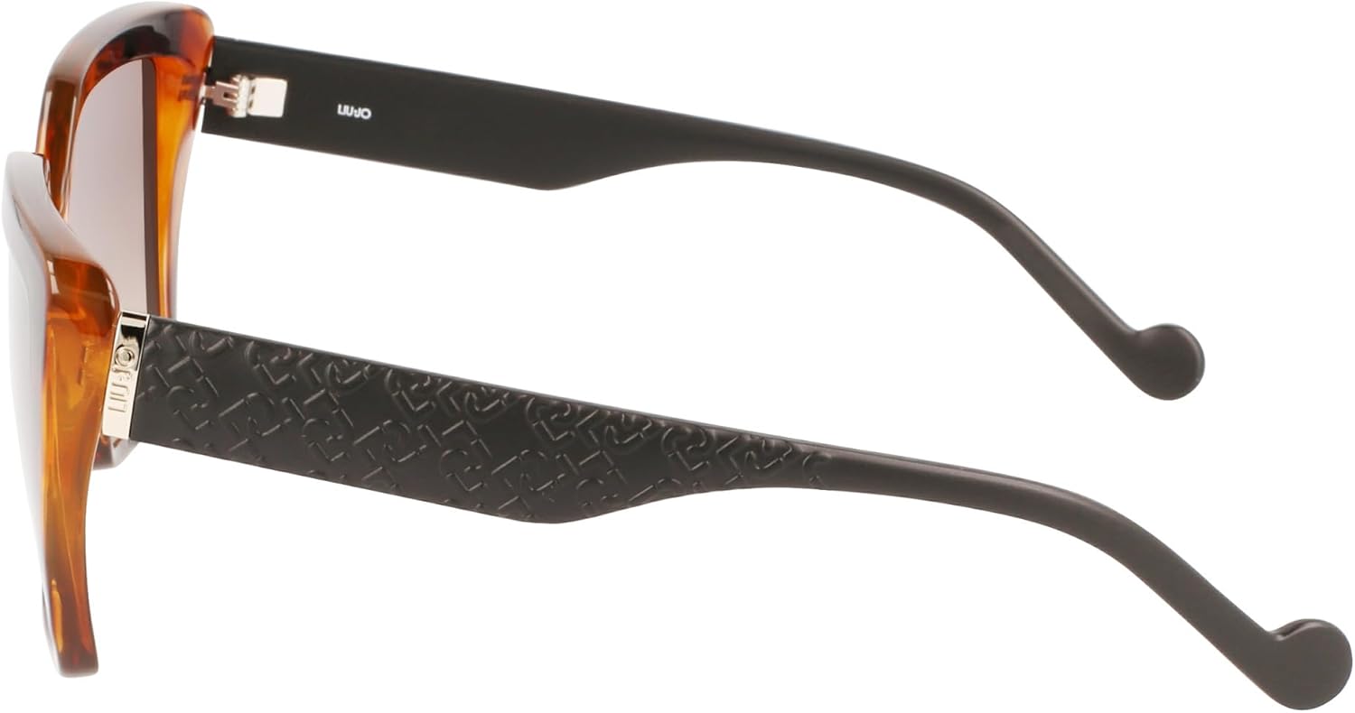 Sunglasses Liu Jo LJ757S 240 Woman color Havana brown lens size 55 mm