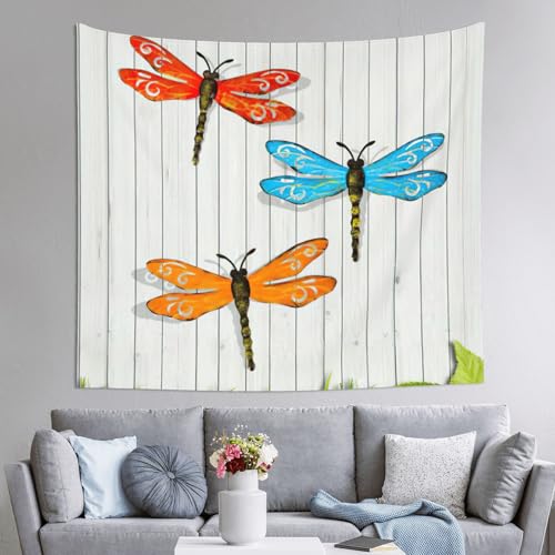 Tapiz de libélula JEJEA de 152x130 cm para dar un toque natural a tu dormitorio