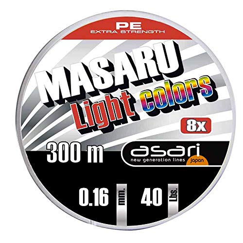 Asari B/300m Masaru Light Colors 0,16 mm eviter les perruques au lancer