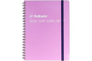 Rollbahn Spiral Classic Notebooks: Light Purple