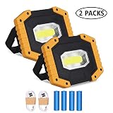 30W Rechargeable Portable Work Light, T-SUN LED Floodlights with USB, Spotlight...