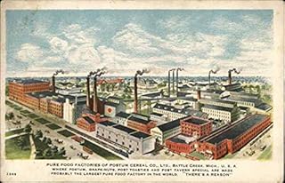 Postum Cereal Co., LTD Battle Creek, Michigan MI Original Antique Postcard 1913