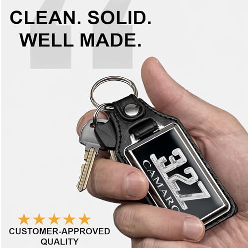 Image of Brotherhood Car Key Chain for Camaro - Classic Models Keychain for Men and Women Gift Key Ring - -