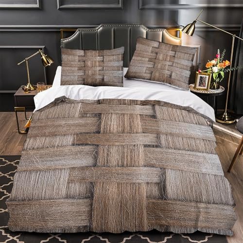 Parure de lit carte du monde pour chambre de couple, housse 200x200cm design abstrait - 2