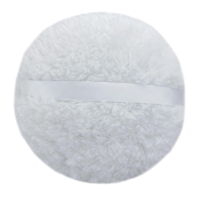 Topwon Aplicador de pó corporal extragrande 20,07 cm x 7,62 cm com alça, 1 unidade