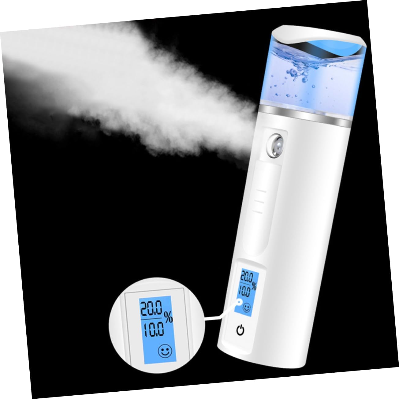 VICASKY Nano Mist Facial Steamer Portable Face Sprayer Moisturizer for Women Hydration Face Steamer