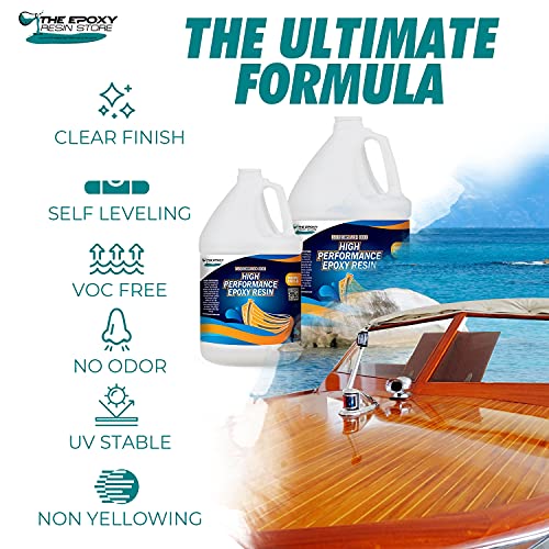 image for Clearcast 7000 Marine Boat Epoxy Resin for Repairs, Construction, High