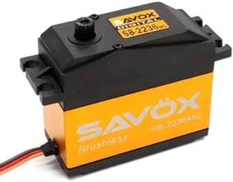 Savox - 1/5 Scale, High Voltage, Brushless, Digital Servo .13sec / 555oz @ 7.4V