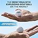 Laughing Smith Prank Golf Balls - Funny Exploding Golf Ball Trick - Gag Golfing Gifts for Men Women Kids - Fun Joke Novelty Golf Lovers Gift Cool Golf Accessories - Prankster Stuff for Adults - 3 Pack
