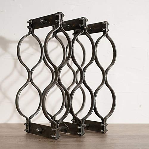 Soporte para Botellas de Vino Industrial 34x18x41 cm miniatura 4