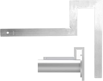 Flange Angle Square,Galvanized Steel Pipefitter Measuring Tool,Precision Flange Squares, Ideal for Piping Construction, Great for Checking Flange & Pipe Assembly Right Angles 300 * 300mm