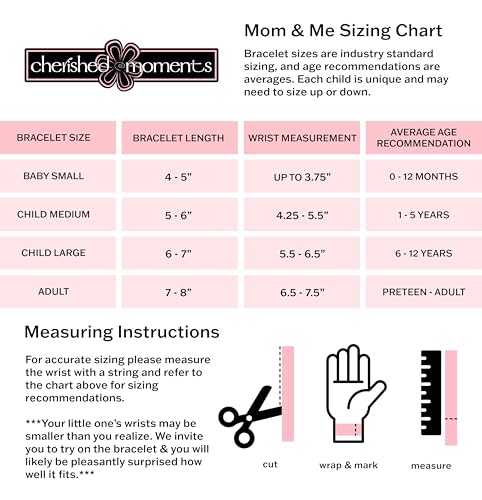 Cherished Moments B-DH-MEDIUM Dainty Sterling Silver Double Heart Bracelet  thumb #1