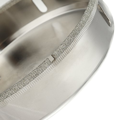 Uxcell 125Mm Diamond Coated Glass Hole Saw Drill Bits For Ceramic Tile Marble Rock Porcelain Bottles Pots Brick #TOP3