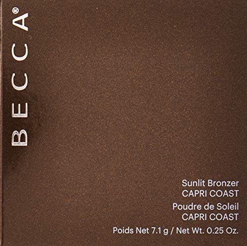 Becca Sunlit Bronzer - Capri Coast By Becca for Women - 0.25 Oz Bronzer, 0.25 Oz