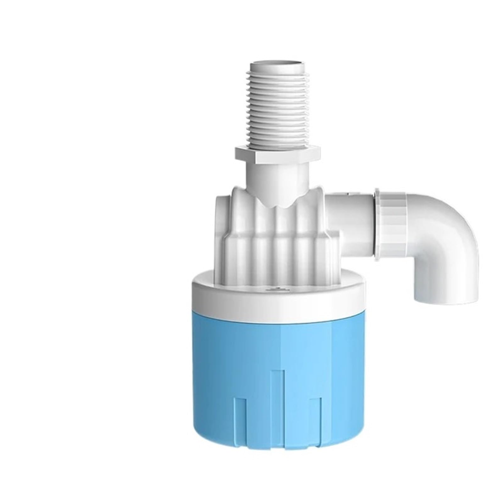 Válvula de control de nivel de tanque de almacenamiento de agua de plástico de 1/2 pulgada y 3/4 de pulgada(3/4")