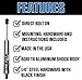 BDS Fox Shocks 2.0 Dual Steering Stabilizer Kit for 2005-2022 Ford F-250 and F-350 Super Duty 4WD with 2 Inch Lift or More | Includes Damper Bracket Mounting Kit and TrendsAuto Decal | 98224010 55380