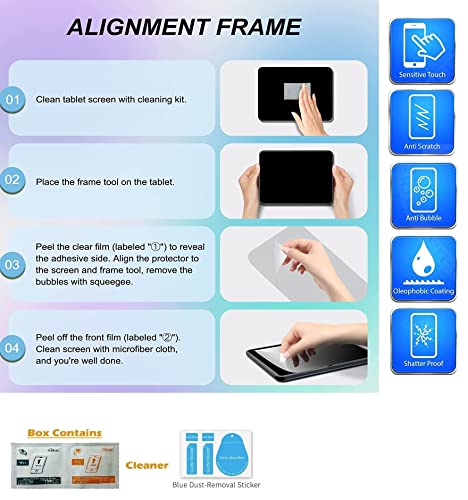 Image of Bigil Tablet Tempered glass Screen Protector Guard for Lenovo Idea Tab 11 inch