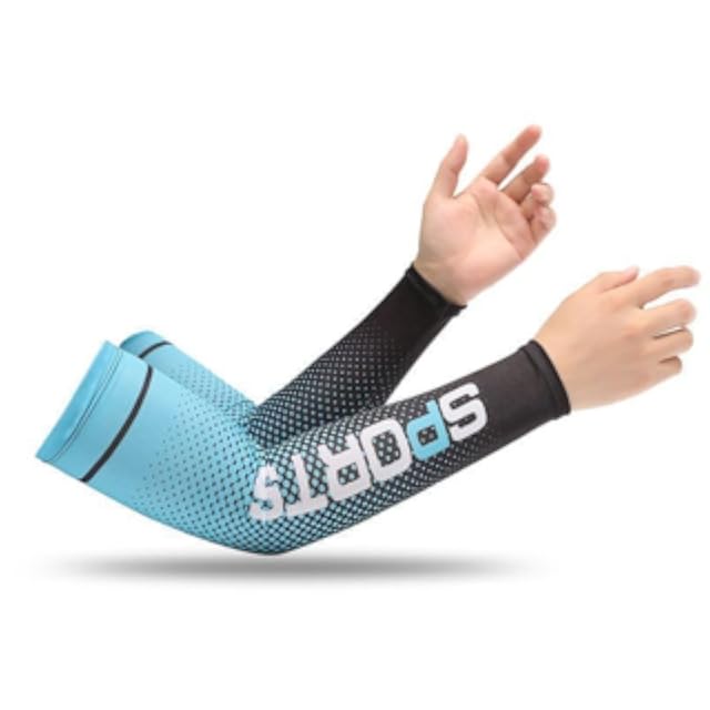 Men's Quick-Dry Cooling & Warmth Retention Arm Sleeves, Breathable Arm Warmers for Running, Cycling, Outdoor Sports