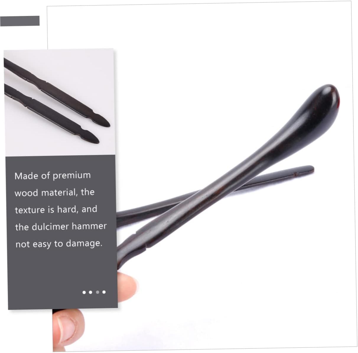 ibasenice Professional Yangqin Beater Music Practice Sticks Musical Instrument Parts