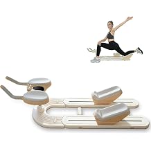 Spine Twist and Stretch Trainer with Digital Timer for Home Waist Trimming and Leg Flexibility