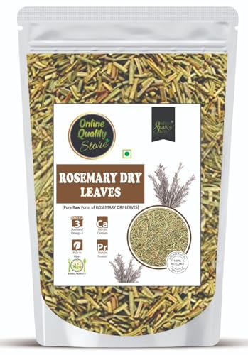 Image of Online Quality Store Rosemary Dry Leaves - 100g | Dried Leaf for Foods & Hair | Herb Tea | Natural Product