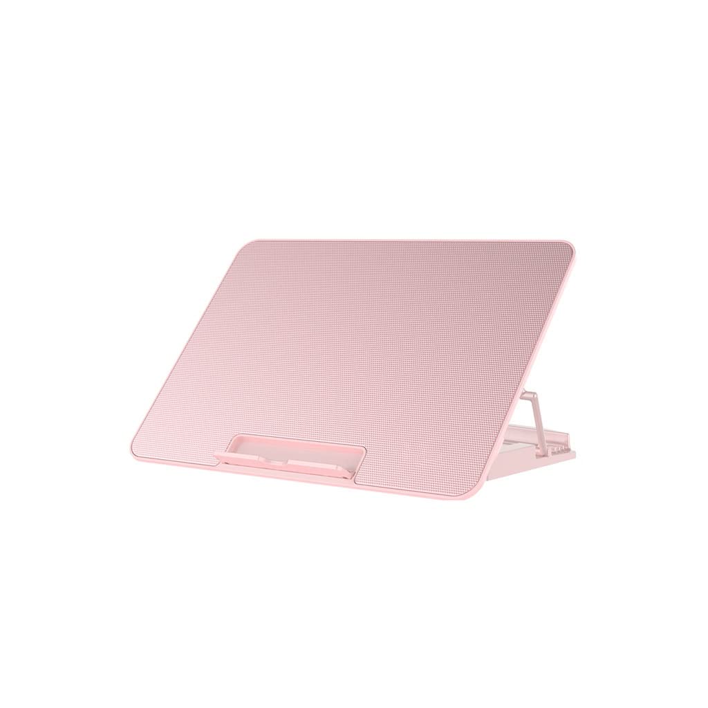 Evita el sobrecalentamiento con esta almohadilla refrigerante rosa para portátil de 15.6"