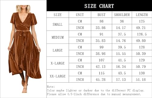 Gegekoko Womens Warp V Neck Maternity Nursing Dresses Velvet Ruffle Cocktail Party Maxi Dress With Belt Navy #TOP4