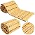 RattanView Wooden Garden Pathway Walkway 8 ft Non Slip Pavers Outside Walkway Pathway Garden Path Decor Weather-Resistant Roll up Beach Wood Road Floor Wedding Party Pathways