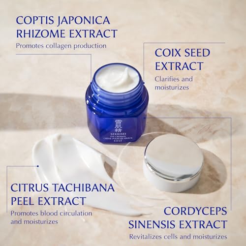 Sekkisei Eye Cream, Ceramide And Collagen Boosting Moisturizing Cream thumb #2