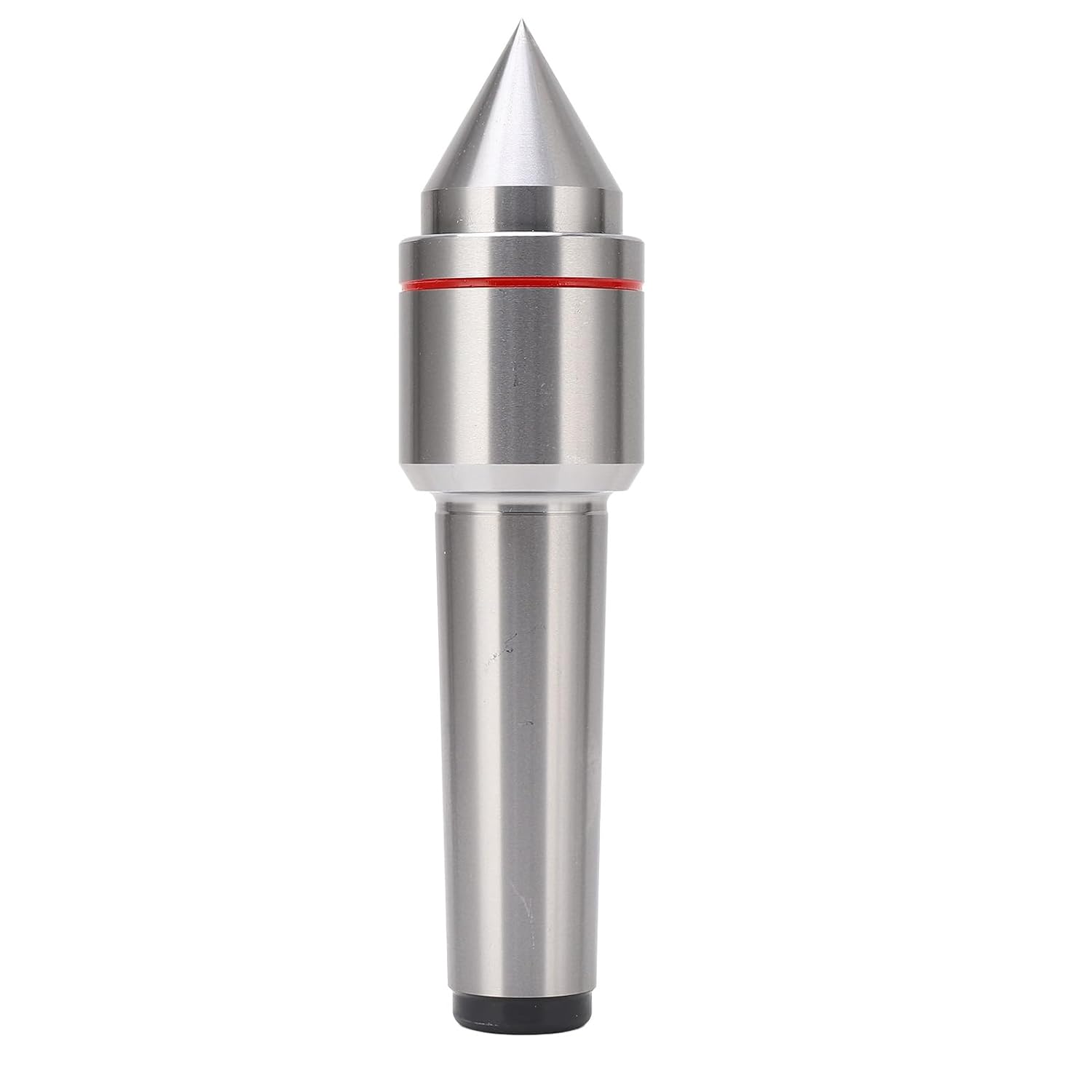 Brilluxa Live Center, Heavy Duty Steel Live Revolving Center, Lathe Tailstock, 60 Degree Precise Bearing, Ideal for Wood and Metal Lathe, CNC Work