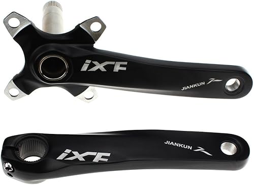 Miniatura 2 de Litetop - Juego de bielas para bicicleta de montaña 6890in 104 BCD con kit de soporte inferior y tornillos de plato para bicicleta MTB BMX de