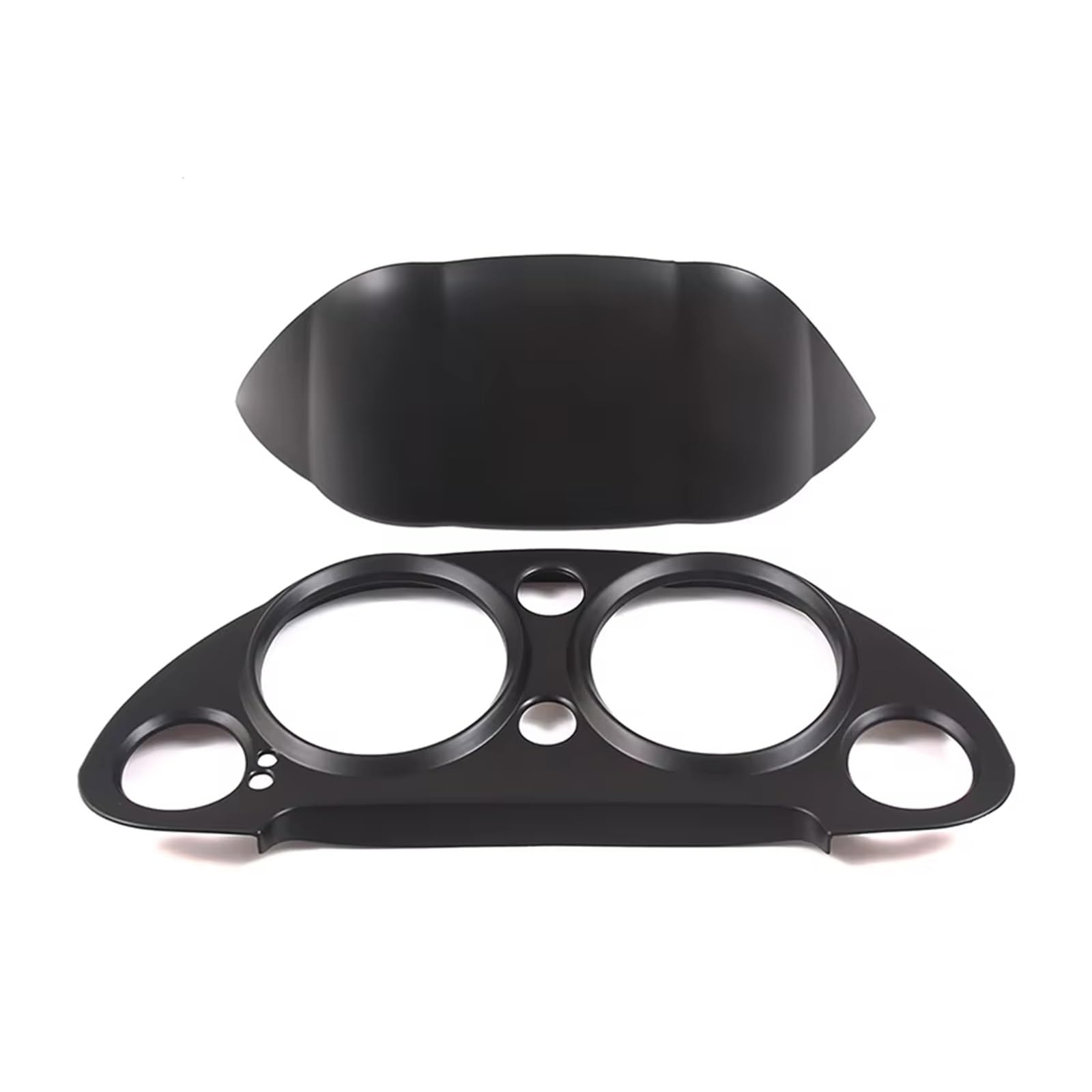 for Mitsubishi for Eclipse 2006 2007 2008 2009 2010 2011 Car Dashboard Tachometer Panel Decorative Cover Sticker Car Interior Mouldings(Matte Black)